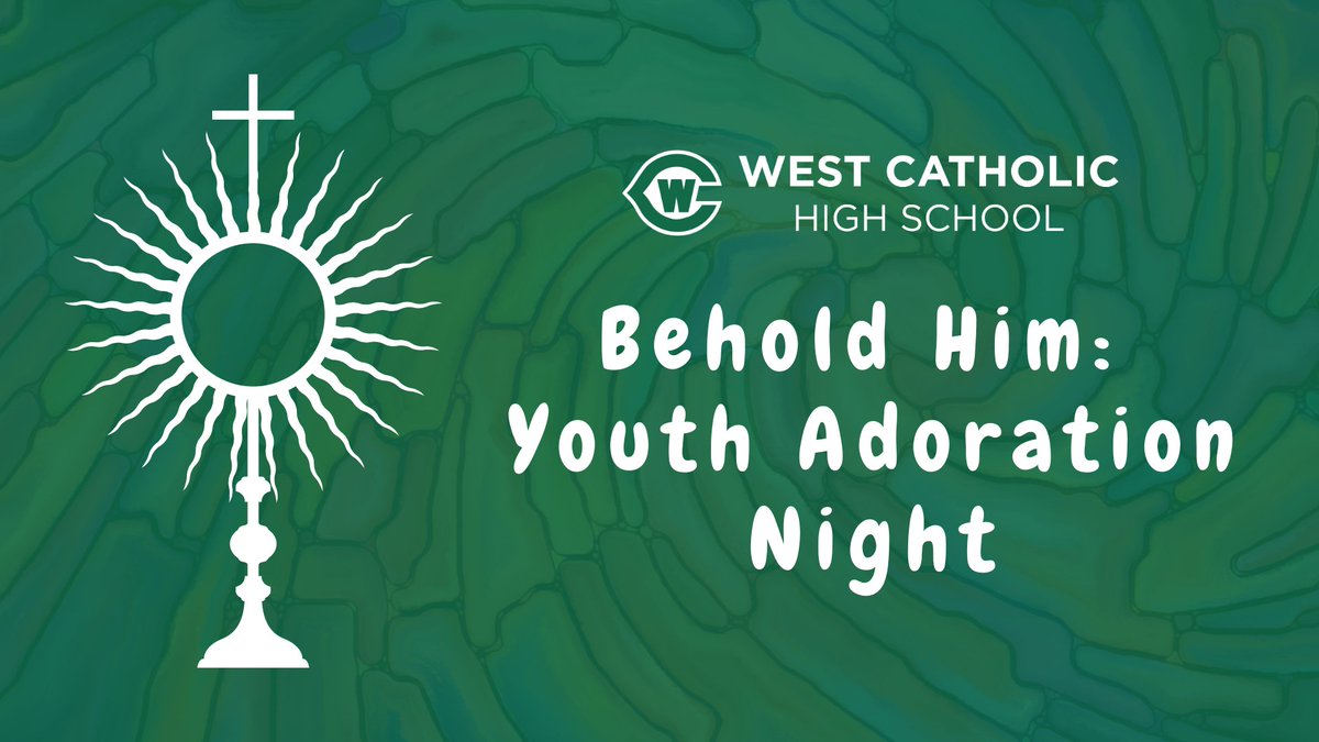 We are just 10 DAYS AWAY from our first-ever youth adoration night! Students entering grades 6-9 are invited to join their peers from around the diocese in a special evening of worship. RSVP today at bit.ly/43194YT
