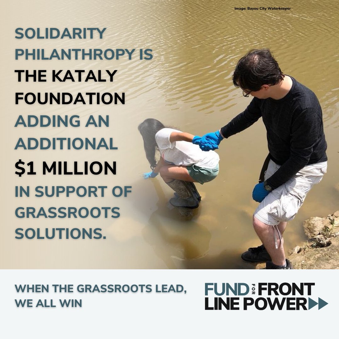 NewEconomics's tweet photo. @CJAOurPower @SolutionsProj @ClimateInnov8 The #FundforFrontlinePower received 400 applications from #grassroots
orgs requesting $60M to further their replicable #ClimateJustice
solutions. #SolidaryPhilanthropy w. @KatalyFDN, grew the fund with $5M. Philanthropy can do more and here's proof ▶️ https://t.co/OgN7hSFbPb https://t.co/8kGbQ66DSH