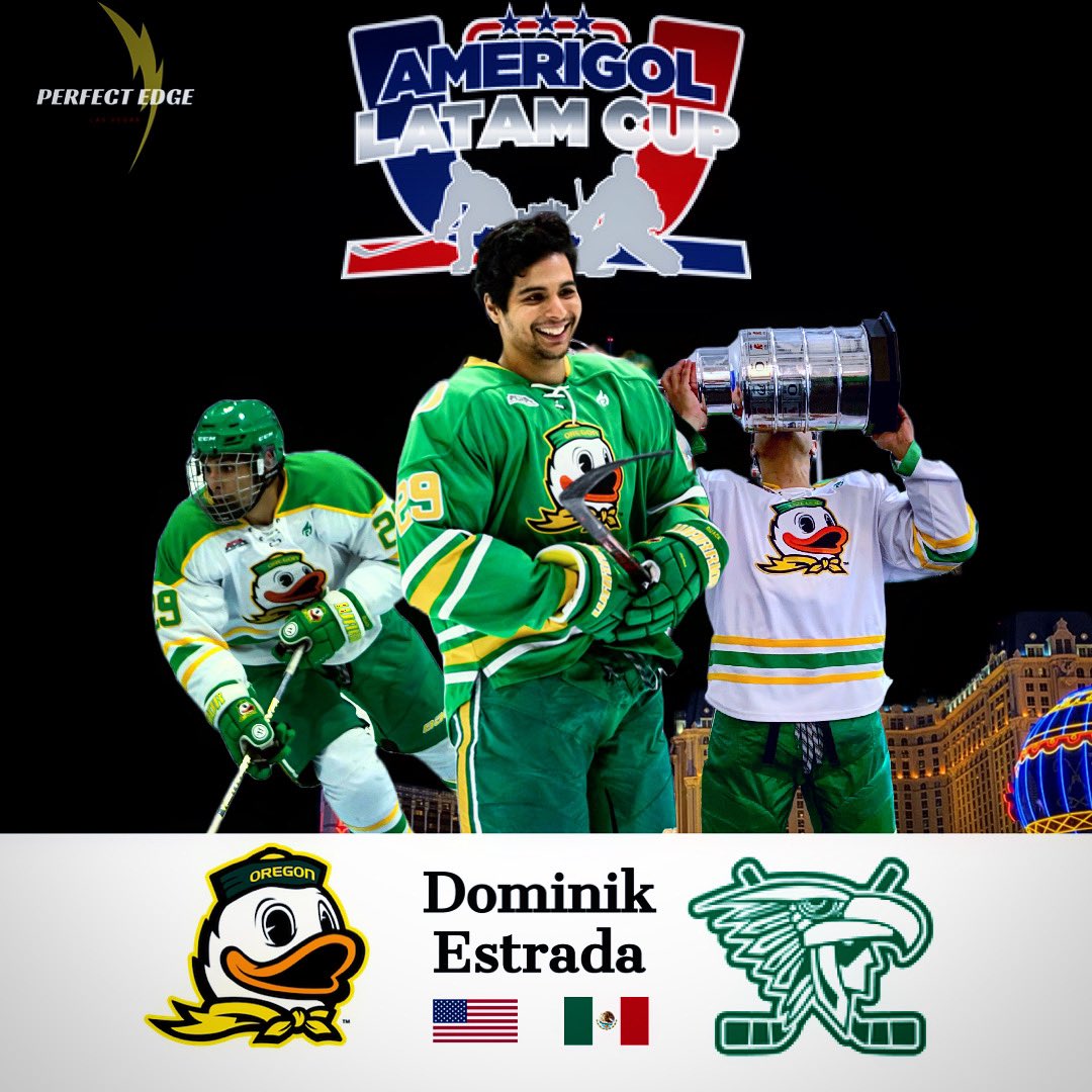Honored to have the opportunity to represent Mexico at the 2023 <a href="/amerigolhockey/">AmeriGol International Hockey Assoc.</a> #LATAMCUP in Miami #NHL #FloridaPanthers