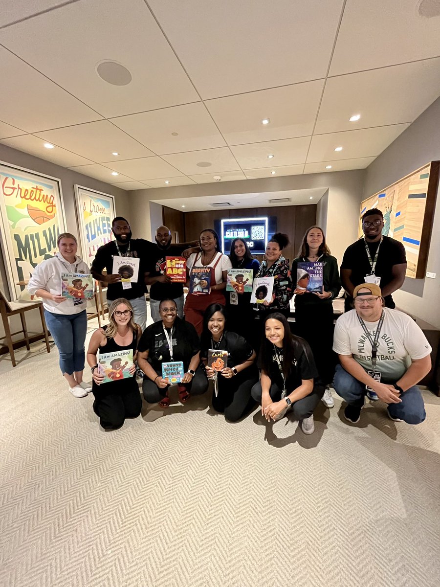 Our <a href="/Bucks/">Milwaukee Bucks</a> Employee Resource Group, Black Leaders &amp; Advocates Creating Change (BLACC), is hosting a book collection for Mighty Small Moments as part of their Christmas in July event!