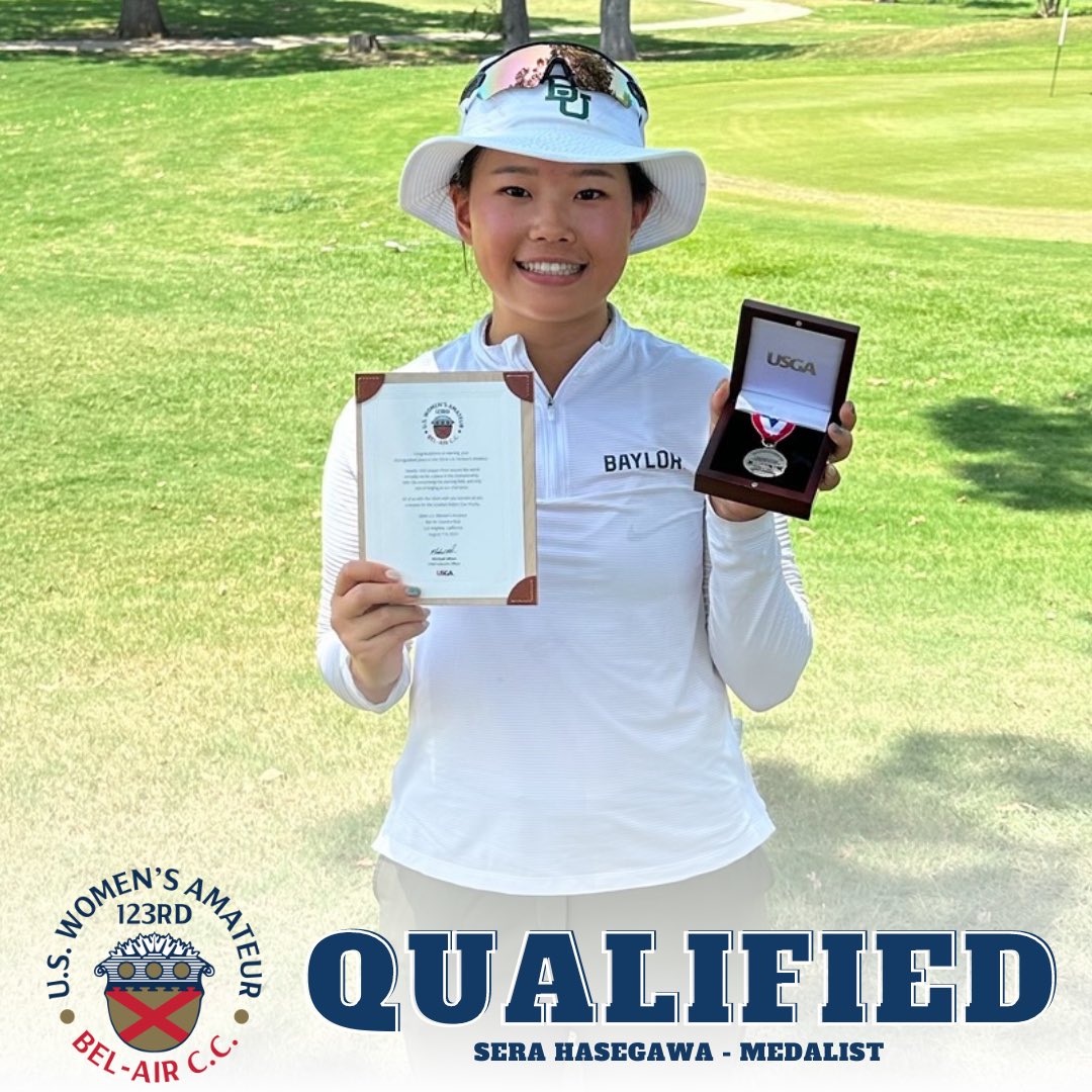 TexasGolfAssoc's tweet photo. #USWomensAm 🔜 

Congrats to these women for earning a trip to Bel-Air CC through our qualifier at Shady Valley CC today!

1. Sera Hasegawa (-1)
2. Emma Von Hoffmann (E)
T3. Meagan Winans (+1)
T3. Miu Takahashi (+1) *not 📸
T5. Ellie Szeryk (+2)
T5. Bentley Cotton (+2)

Results: https://t.co/oBgT0tvymD
