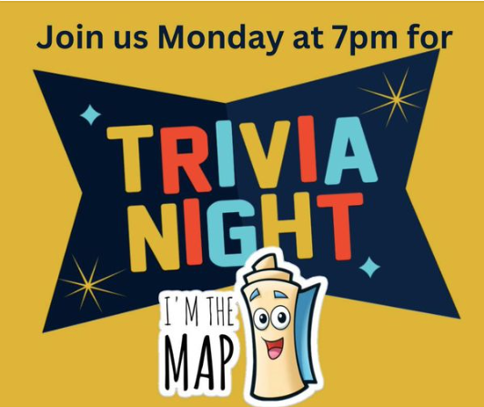 It'll be hot so come to Red Bus for cold beer and cool trivia! Q3 trivia leaderboard: The Underestimateds: 6 pts Indyfornia: 2 pts Quizzy McQuizface: 2 pts Only Zuul: 1 pt Brews on First: 1pt