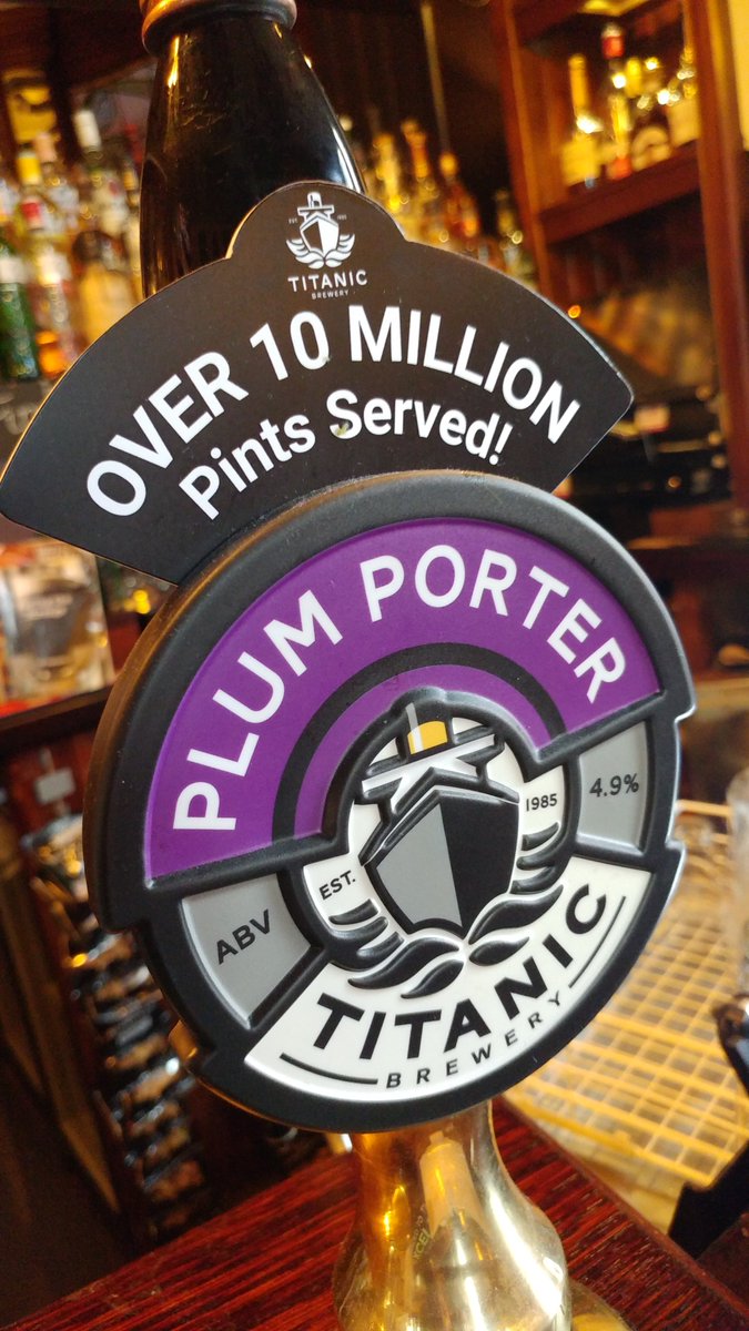 @abeerinpreston @plugtapsPR1 @WinckleyStAle @GuildAleHouse @TheOrchardPres1 @prestonmarkets @CAMRA_CentLancs @blackhorsePR1 @robbiesbrewery The UK's pub tickers (and assorted paisley-shirted types) can't be wrong! Plum Porter here best in the county.