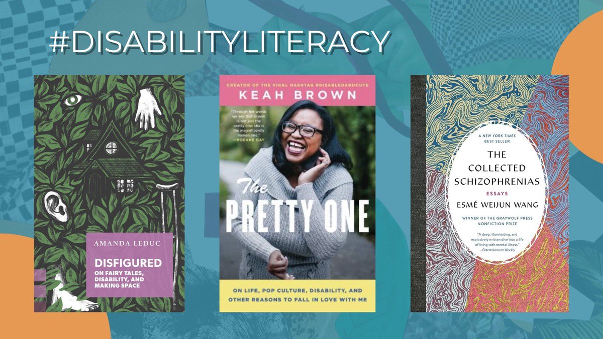 Interested in reading more books by #disabledauthors? Consider these! (Book descriptions in replies!) 

#DisabilityPrideMonth #BookRecommendations #BookRecommendation #literacy #booktwt #BookTwitter