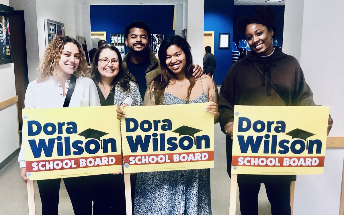 doraforschools's tweet photo. We're getting ready to launch the campaign website this week! Grateful to everyone who has already signed on to be part of #TeamDora! https://t.co/04yXu8Hd0q