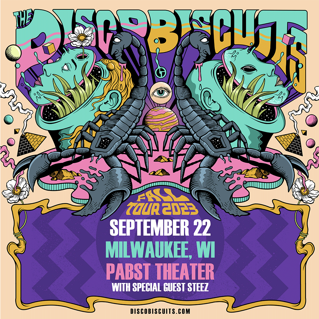 disco_biscuits's tweet photo. Excited to welcome Steez (@creepfunk) to the bill for our 9/22 show @PabstTheaterGRP in Milwaukee, WI!

🎟 >>> https://t.co/za3mjglyHC https://t.co/xfemKaqgsz