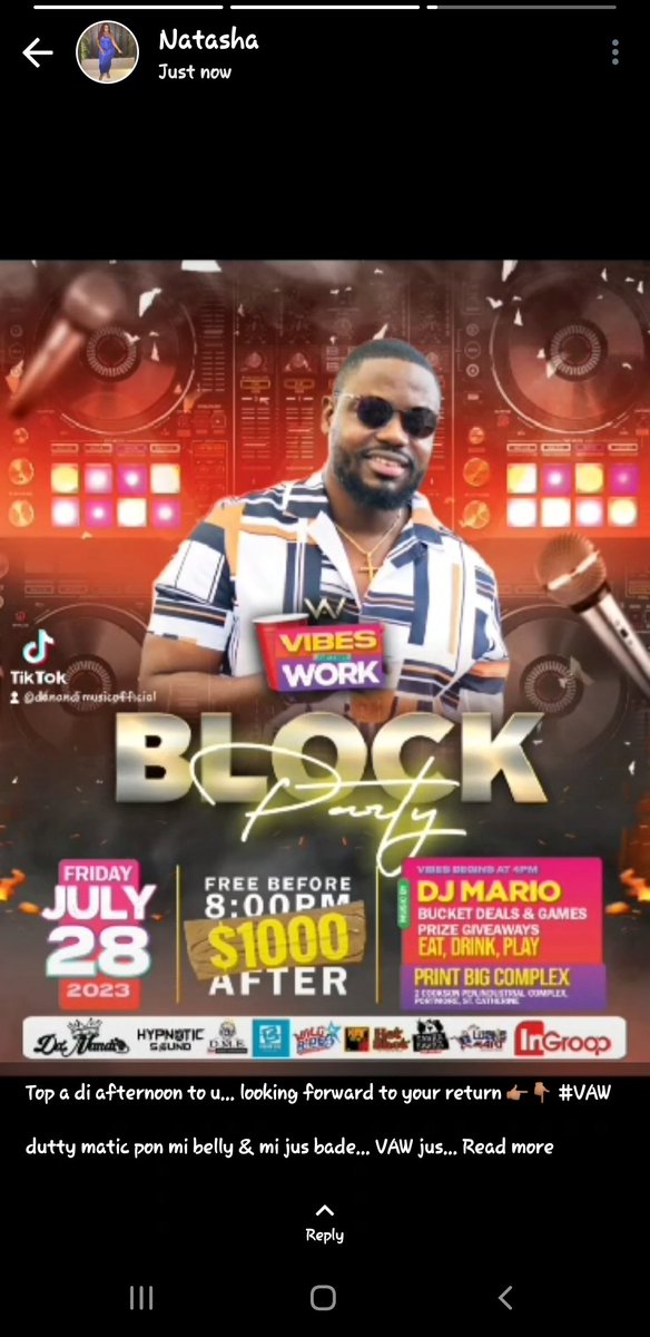 DaNandiOfficial's tweet photo. #VAWFridays #JULY28th #PribtBigJA #MajesticWay #NuttnOrdinar #jamaicantiktok #ForYourPag #FYP #Majestic @PrintBigJa @wildrides #DaNandi #partygames #DME  #MajesticWay #DjMario  https://t.co/TJgT0tvfcK 👑💯🤞🏽 #BadnessUpgrade #TikTok https://t.co/dBG6G2yrJ4 @DJMario_Focused https://t.co/lzRELDhMCT