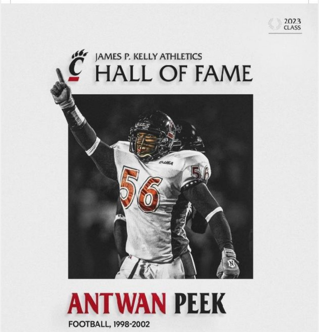 Congratulations to Coach Antwan Peek. Once a Brave, always a Brave! 
We are proud of you.
Induction ceremony is on September 15 at 5/3 Arena at 6 PM 
#IHPromise #beBRAVE