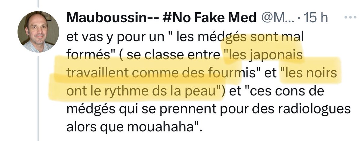 @Maubouss1 @gorincour @ThibautJacques 1- je confirme, tu retranscris 
2- c'est toi qui fais une double comparaison douteuse dès ta première réponse 🎣