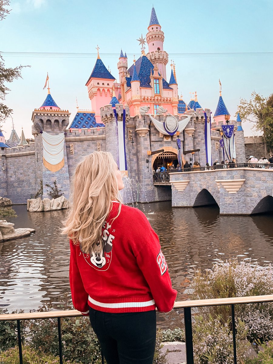 BRB. Just checking on my castle. Wishing a happy 68th birthday to #Disneyland! I know it's not everyone's cup of tea but I have so many great family memories here over the years. Here's to many, many, more! #hucommunity #Disney100