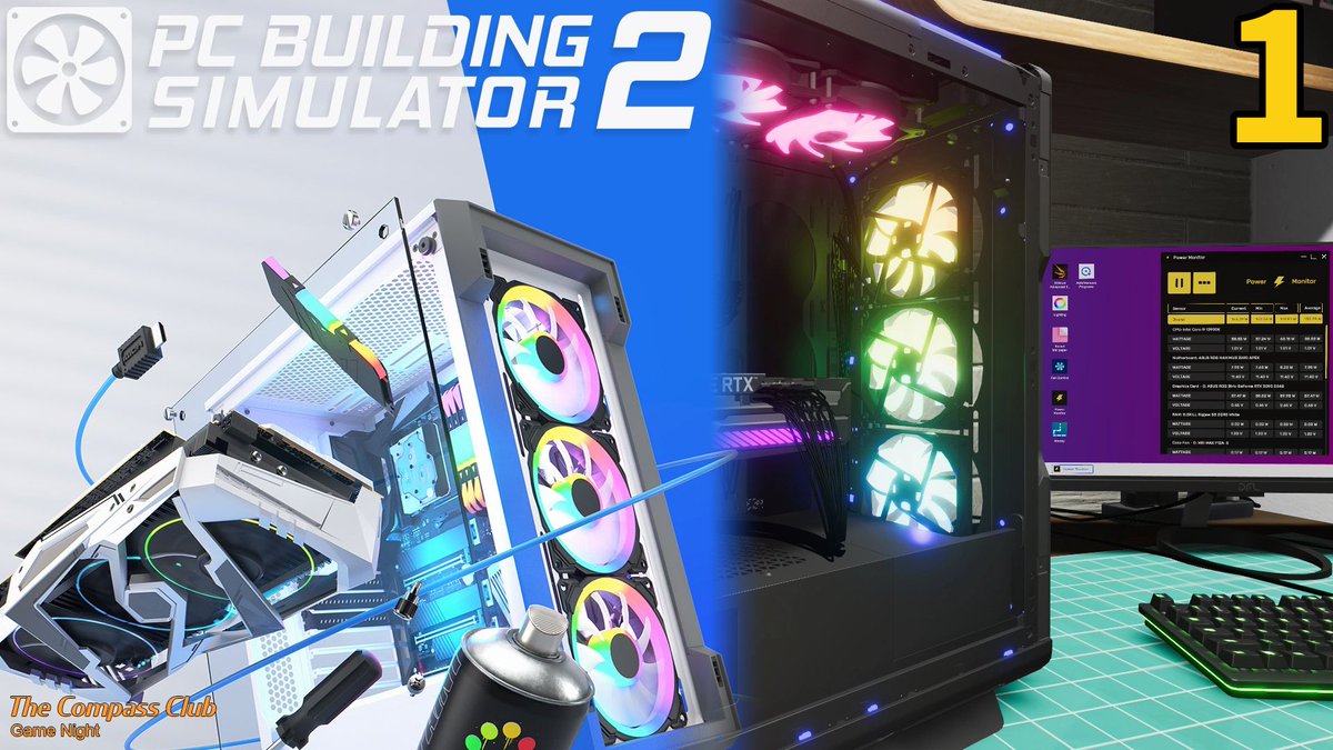 CaptArash's tweet photo. Tech Nerds Assemble: An Electrifying Dive into PC Building!
We are live!
Join me on Twitch
https://t.co/5JWCuLodXf
#PCBuildingSim #Simulator #streaming https://t.co/dG70R4Waaz