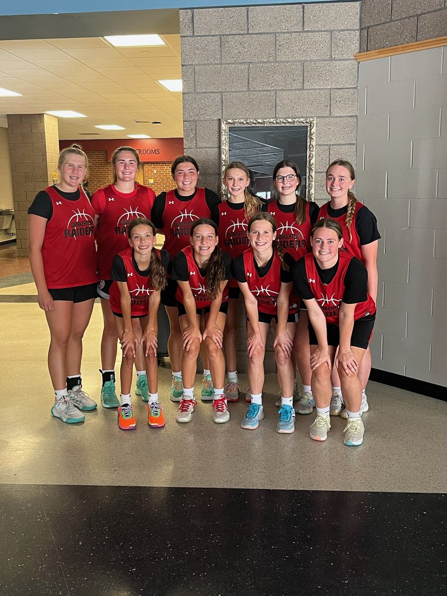 Very fun day of basketball at Wartburg Team Camp. Girls went 3-0 on the day. Keep working hard, back for more tomorrow!