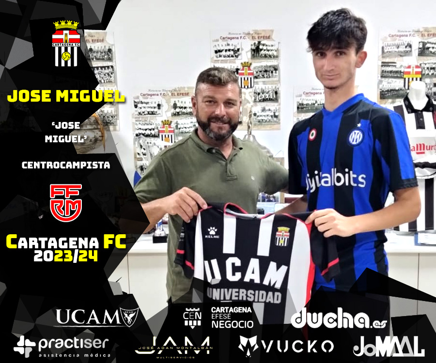 CANTERA | JOSE MIGUEL, reforzamos el medio campo del #LigaNacional del <a href="/CartagenaEfese/">Cartagena F.C.-UCAM</a> con un jugador de garantías
#EnCartagenaHayCantera