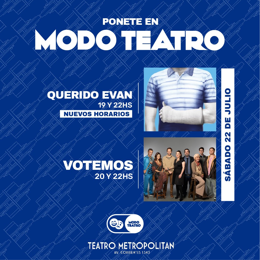 Teatro Metropolitan tweet media