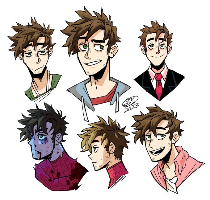 Peter Parker Victim of permanent Mask-Hair