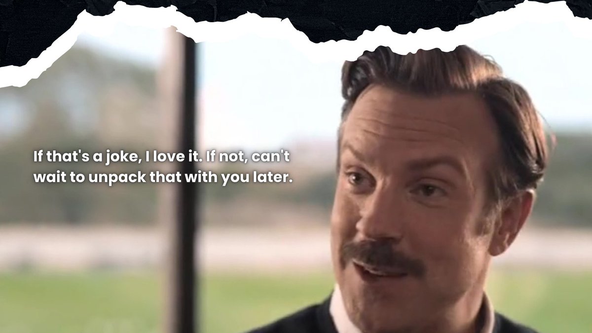 Here for you bestie!

#TedLasso