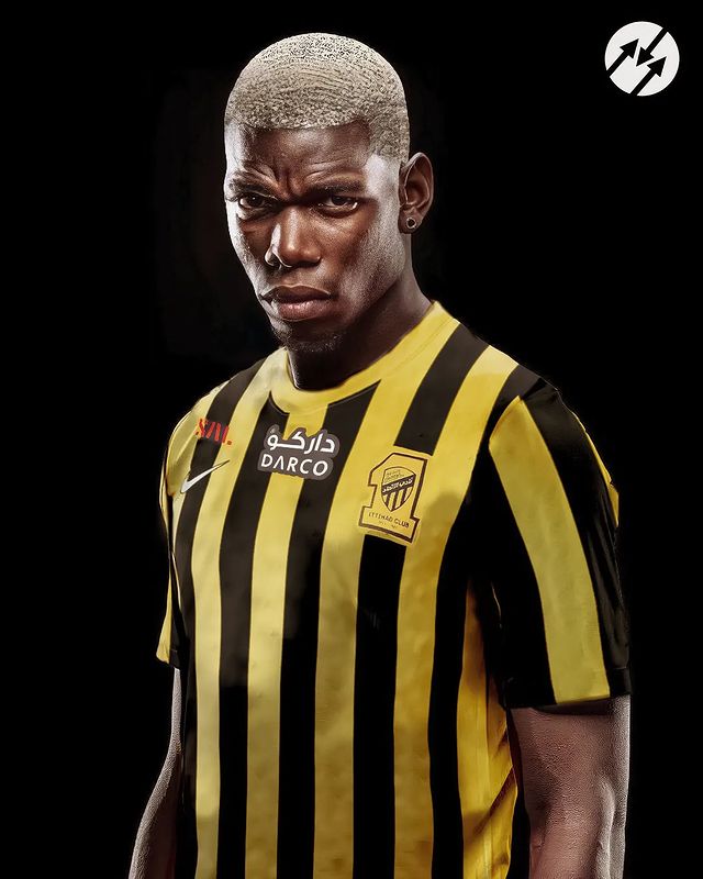 MRfrikhol's tweet photo. BREAKING‼️ 30 year old Paul Pogba visited Al-Ittihad Club and looked at the club's facilities, and he has an offer of 100 million euros for 3 years. Pogba is reluctant to accept the offer. Pogba has contract with Juventus until 2026.#Pogba #الاتحاد_السعودي_لكورة_القدم #Transfers https://t.co/wEy2YXciBw