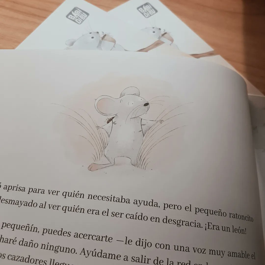 annapayanart's tweet photo. Hoy ha salido mi primer libro ilustrado con una editorial 💛 "El ratón, el león y el Fin" escrito por Leonardo Alvarado 🌿

@BABIDIBUlibros https://t.co/wzrk4sMluL