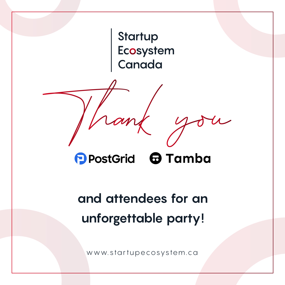 Cheers to our incredible co-hosts and the wonderful attendees for making this journey unforgettable! Your support and presence made all the difference. 

#torontoparty #startupparty #networking