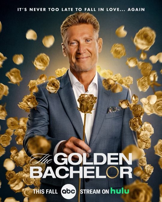The golden age has arrived and I'm so here for it. Meet Gerry, #TheGoldenBachelor 💛

Coming to ABC this fall and stream on Hulu. <a href="/GoldenBachABC/">The Golden Bachelor</a>