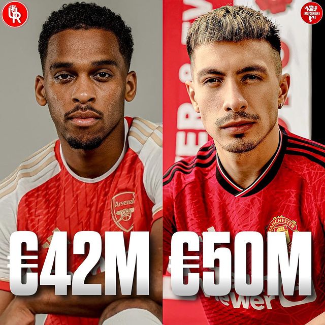 MRfrikhol's tweet photo. Who was the better signing? 🤔 

Jurrien Timber 🇳🇱 OR Lisandro Martinez 🇦🇷 
#Transfers #timber #martinez #ARS #arsenal #ManchesterUnited #ManUtd #ManUnited https://t.co/7P5Rxenh6h