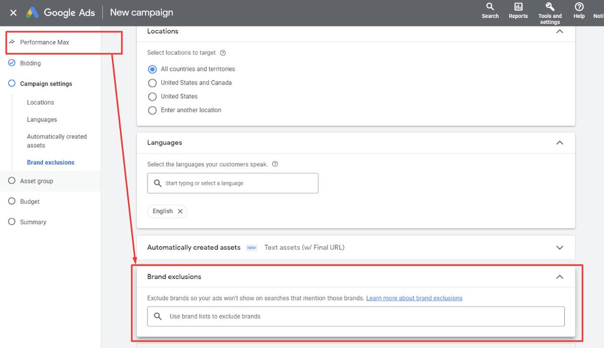 kasimaslam's tweet image. #GoogleAdsNews📣 Have you seen the campaign-level Brand Exclusion in #PerformanceMax? 

Drop your thoughts in the comments.

#GAds #ppcchat #digitalmarketing