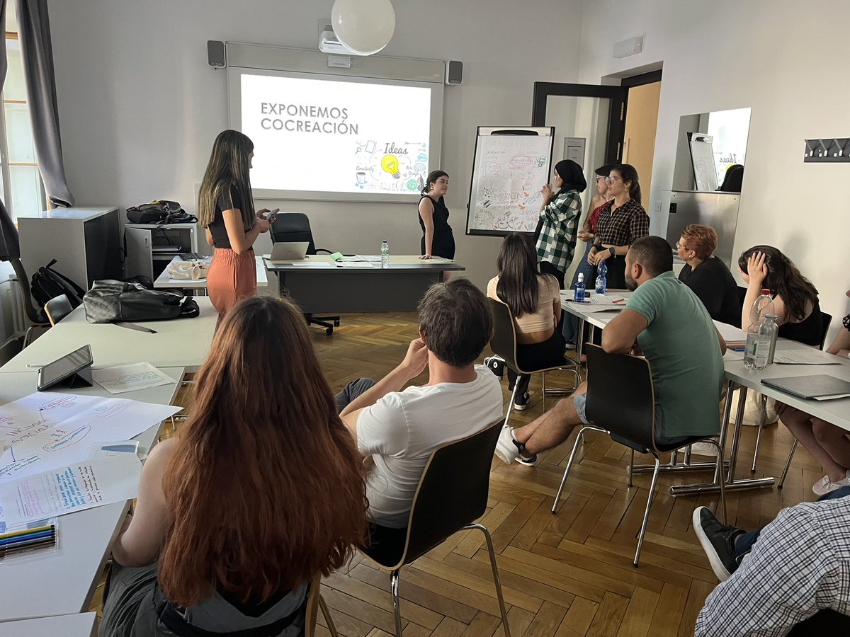 Hemos iniciado el curso de verano: “Desafíos actuales para la promoción de sociedades justas, pacíficas e inclusivas”. Aprendiendo sobre los defensores de los DDHH, los mecanismos de protección @UN y proponiendo ideas en el marco del #ODS16 a partir del fomento de la creatividad