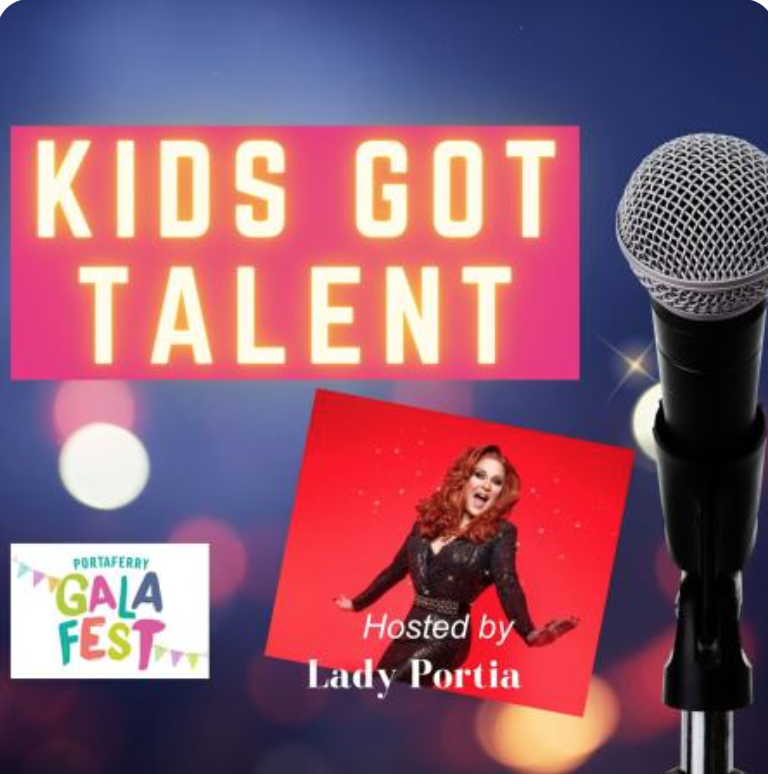 A treat to be <a href="/JustSimonCowell/">Just Simon Cowell</a> for a day as a judge for the <a href="/PortaferryGala/">Portaferry Gala Festival</a>'s Kids Got Talent contest in <a href="/PorticoArds/">The Portico of Ards</a>, with Suzie Scott and <a href="/ANDborough/">ArdsandNorthDown</a>'s Emily Crawford, hosted by NI's own vivacious, flame-haired Rita Hayworth, <a href="/LadyPandMe/">Marcus Hunter-Neill ( Lady P )</a>.