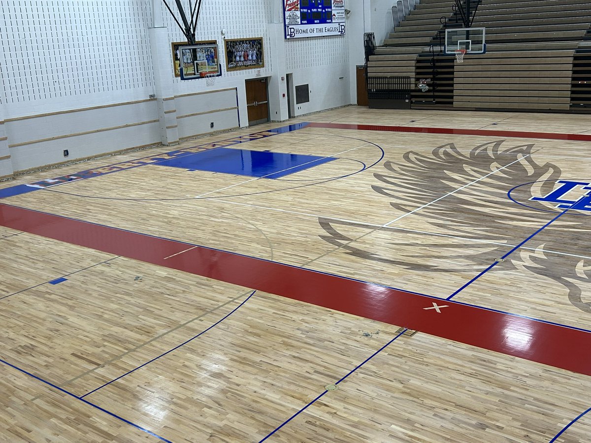 Gym project nearly done
Finishing touches tomorrow before they put final sealer on it.
New wall pads in a few weeks.
Looking great so far!