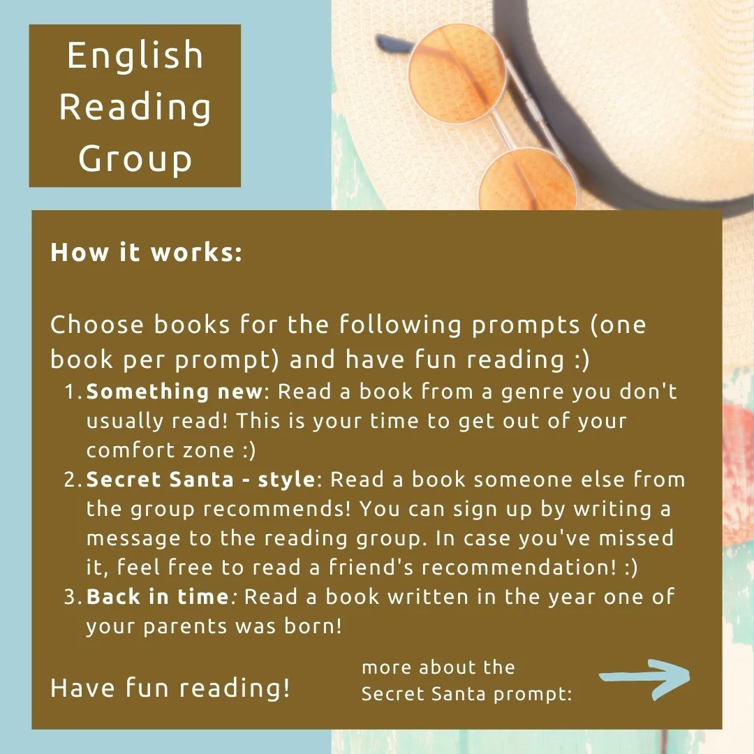 ReadingGroupLpz's tweet photo. It's time for a summer reading challenge! 🌞📚🥰 https://t.co/YdGe6L9fGU