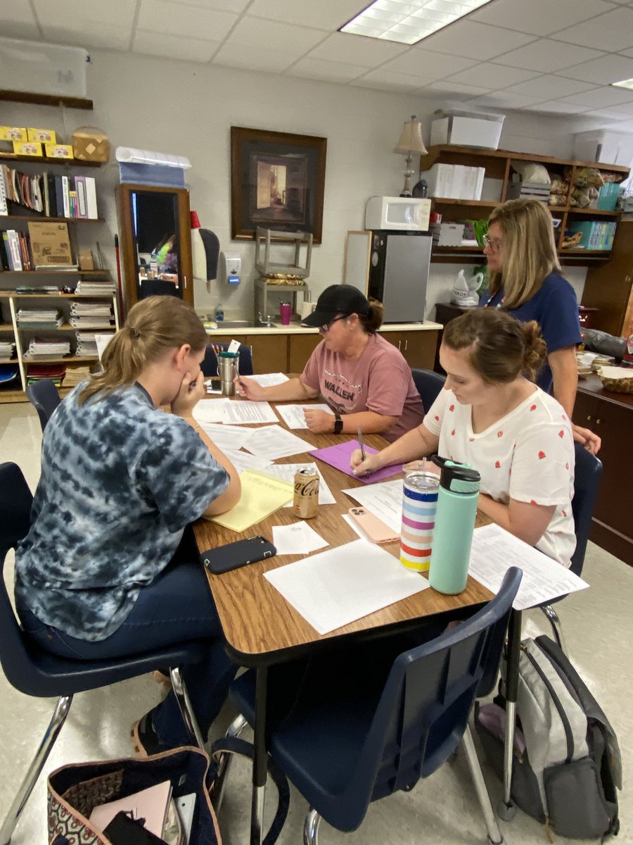 JMOdomElem's tweet photo. Our math teachers spent the day breaking down new math standards and preparing for the new unit learning plans! We are ready for 2023-2024 school year! @ColquittSchools @GaDOEMath https://t.co/Fnm2ZEWNvn