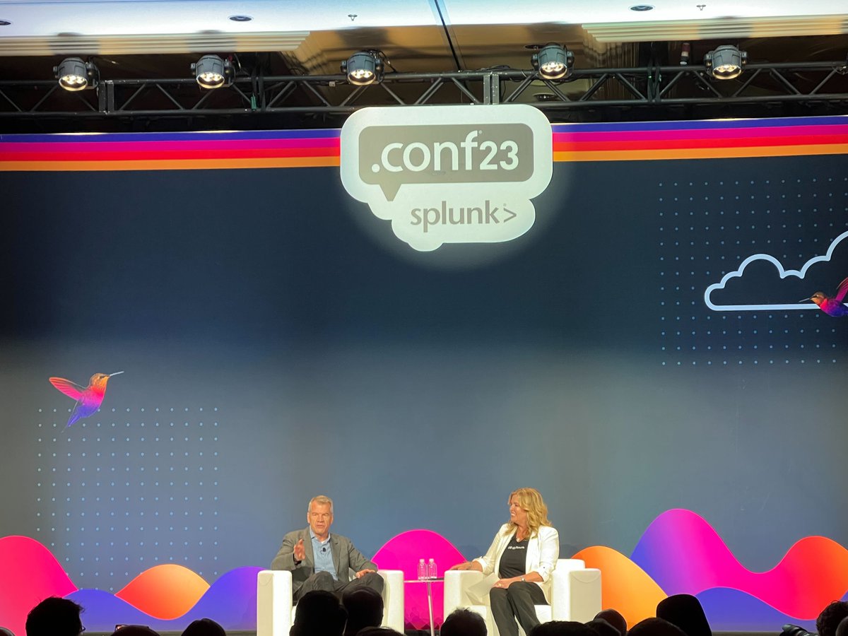 splunk's tweet image. 💡Deepen your engagement with the new, enhanced Partnerverse
💡Share your feedback
💡Think BIG

Splunk CEO @garylsteele shared his insights for #SplunkPartners looking to take joint customer success to the next level with @GretchenOHara at #SplunkGPS.