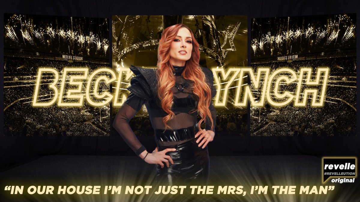 RevelleutionYT's tweet photo. "In our House I'm Not just the Mrs, I'm the Man too" @BeckyLynchWWE #Revelleution #RHOW https://t.co/Nvl1QQd1Hl