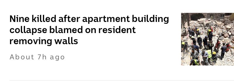I’m no engineer, but I’ve always been led to believe walls are somewhat important in keeping buildings upright.