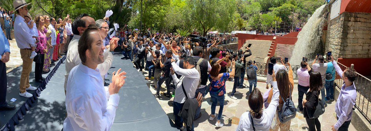 La tradición de apertura de las compuertas de la Presa de la Olla, data del siglo XVIII y nos ha regalado momentos impresionantes en el parque Florencio Antillón. 
Así se vivió la formación de una espectacular cascada al desalojar el agua sobrante por el cause del río Guanajuato
