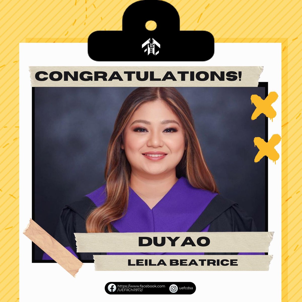 UEFCDSA's tweet photo. "Smiling your way to success! UEFCDSA dentistry graduates of 2023!"

Congratulations graduates! Your hard work and dedication have paid off, and now you're ready to make smiles shine brighter. Wishing you a bright and successful future as you embark on your dental career. https://t.co/P7mK6JtxHN