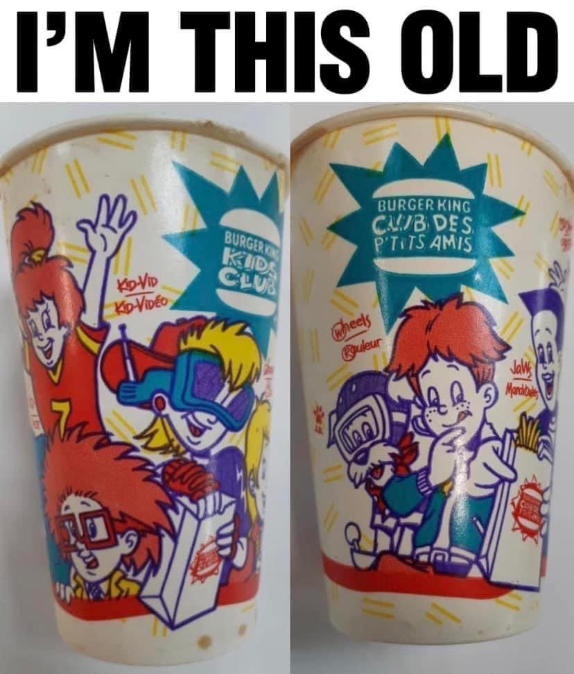 TheMomNextDoor2's tweet image. Does anyone else remember these BK Kids cups?

#MemoryUnlocked