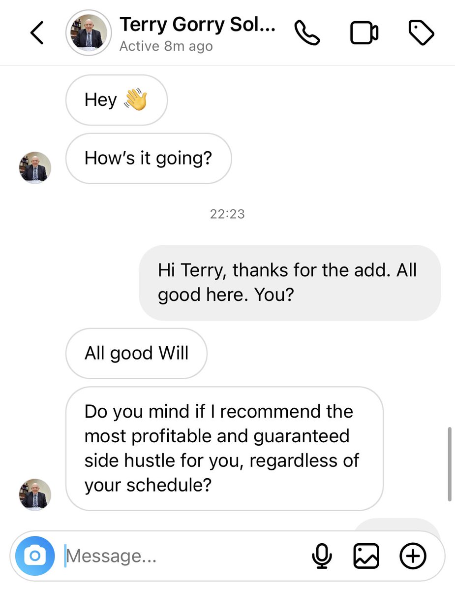 wwflynn's tweet photo. @TGorrySolicitor hi Terry, I think your Insta has been compromised https://t.co/8Uj4GI9EV3