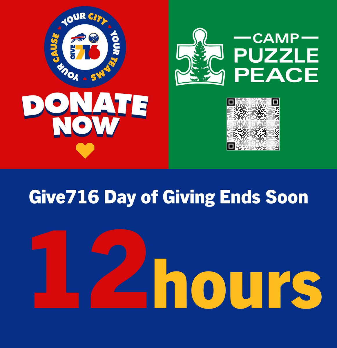 CPPstrong1's tweet image. Time is Running Out to Give716! Please make your donation before time runs out.
give716.org/.../2023/chari…