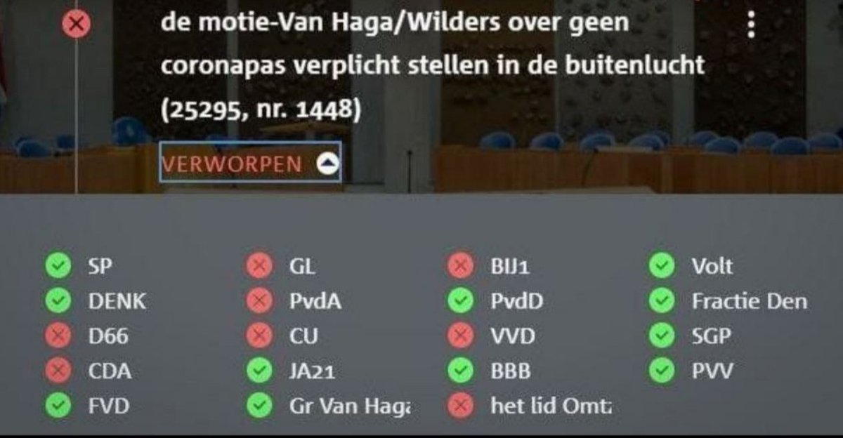 nickynicky78's tweet image. #kieswijzer #stemadvies #bewaartweet 

De partijen die voorstander van een #coronapas in de #buitenlucht waren:
D66
CDA
GL
PvdA
CU
Bij1
VVD
Omtzigt