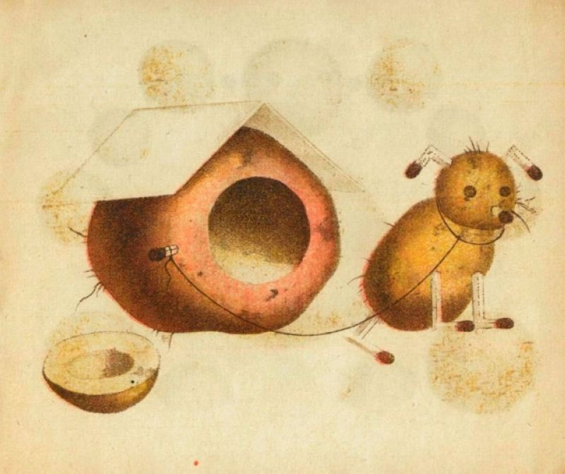 sovietvisuals's tweet photo. "Potato Toys" - a 1931 Soviet guide to making toys out of potatoes. Have fun. https://t.co/lhNu3YdBWC