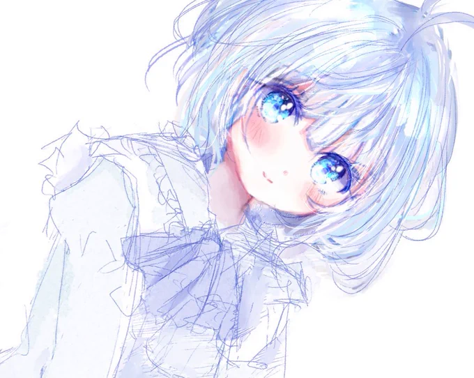 #青い画像で涼を感じよう 