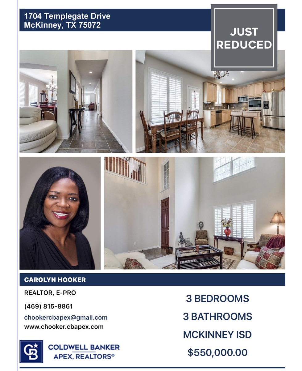 carolynhooker60's tweet image. 🏡 Seller highly motivated, priced for quick sale! Get in touch for more info or to schedule a private tour! 📞📲 #CallOrText 972-302-1416 #realestate #ForSale #MotivatedSeller #DreamHome #HomeBuying