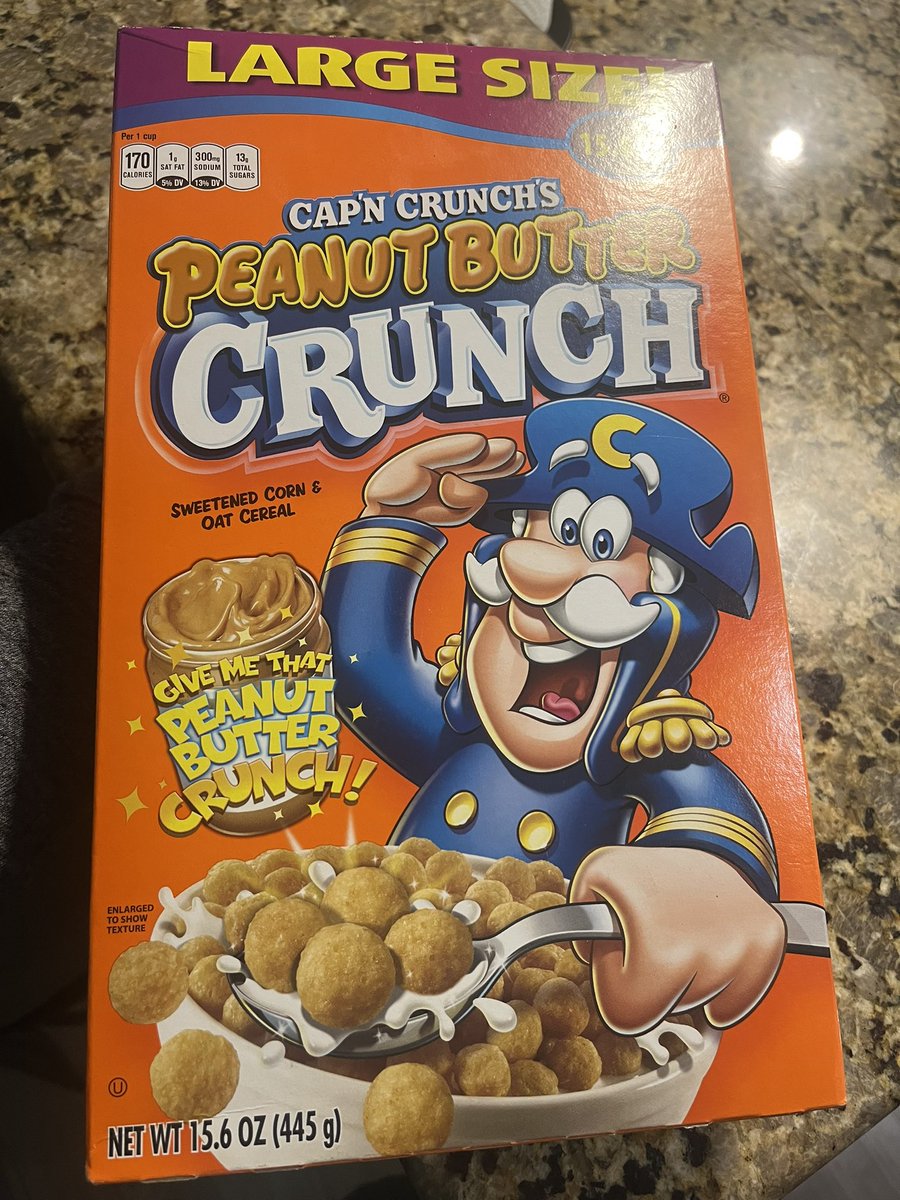 Mi marido yankee come siempre el mismo cereal. Al margen que el único fútbol para el es el American football. 
Ayer lo veo que agarra este cereal. Y le digo… a que se debe el cambio? 
El: y si lo come Ciro Messi, yo también.  
#messi #MessiMiami #messiunico 
#GOT 
#Messi𓃵