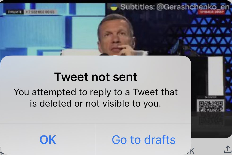 “Tweet Not Sent”

I get these notifications every day that I sign into Twitter. This started after Mr. Musk bought Twitter. This never happened before.

 Hummmm. Doesn’t seem to be happening at all over at Meta