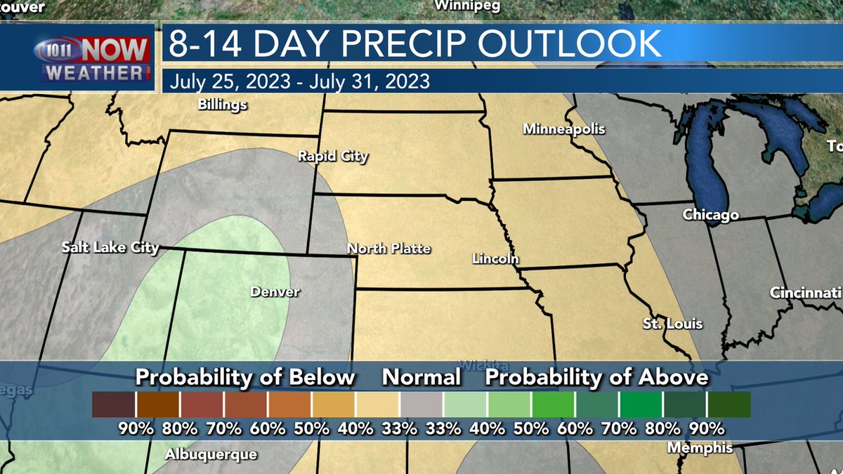 ...and if that 8-to-14 day temperature outlook is correct...this won't help much at all...as the 8-to-14 day precipitation outlook calls for a