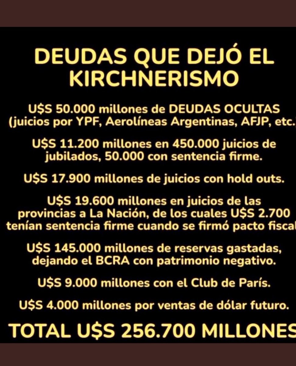 Ppp25513966's tweet photo. @marianorecalde @ceriani_pablo De las consecuencias no hablan ? https://t.co/k6gMFLrCCG