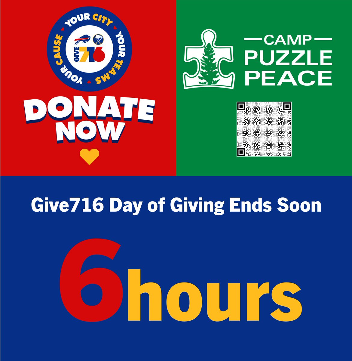 CPPstrong1's tweet image. Last Chance! Please make your donation to Give716 before 7:16a.
give716.org/.../2023/chari…
