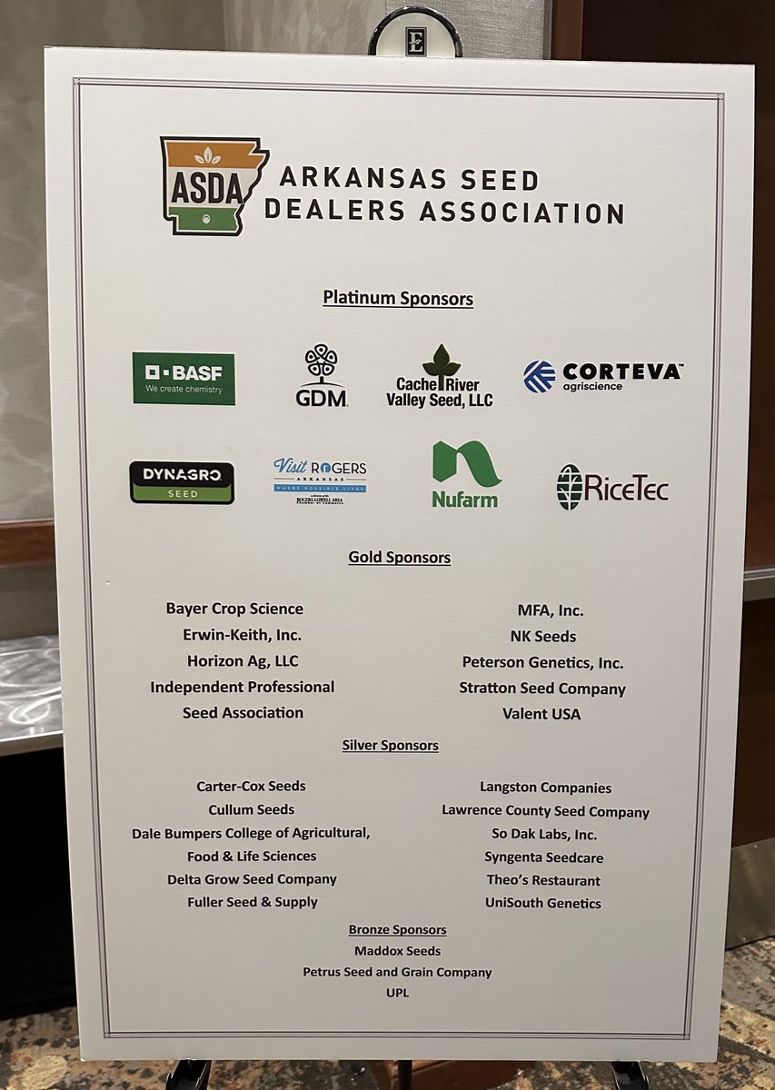 arksda's tweet image. We are grateful for our wonderful convention sponsors!