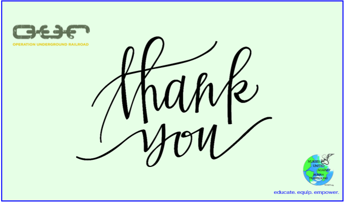 NursesHuman's tweet photo. NUAHT deeply thanks @OURrescue for its generous contribution in helping sponsor a tribal land healthcare facility to become educated, equipped, and empowered with NUAHT's Anti-HT Training. ALL employees of this facility gained access to this education! Thank you, O.U.R.! https://t.co/e4MJUNNVgF